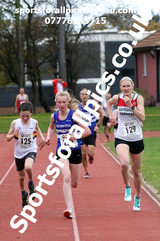 One mile, NECAA Open Meeting, Morpeth, Sunday, October 18th. David T. Hewitson/Sports for All Pics